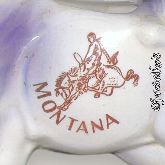 Vintage Montana  Collectible Cow Creamer - Picture 10 of 12